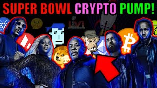 SUPER BOWL HALFTIME SHOW to PUMP CRYPTO MARKETS!? NFTS SELLS FOR 23 MILLION!